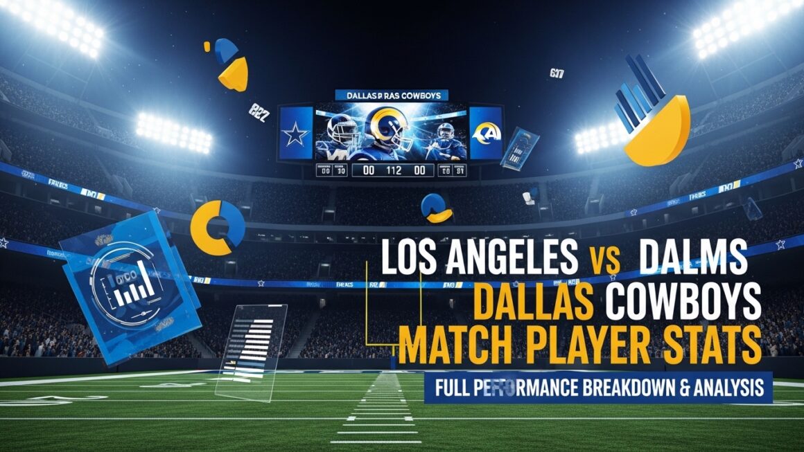los angeles rams vs dallas cowboys match player stats