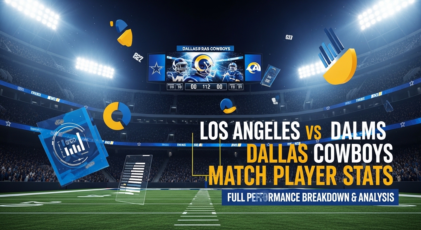 los angeles rams vs dallas cowboys match player stats